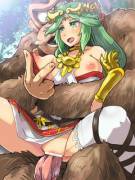 Palutena Making Donkey Kong's Dong Expand (Boris)