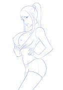 A Sketch Of Samus