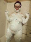 Covered Myself With Shaving Cream All Over! :)