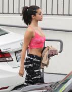 Selena Gomez Going To The Gym