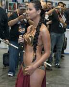 Olivia Munn As Slave Leia
