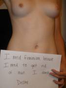 All Those Feminists Who Are As Inferior, Worthless, Pathetic, Ridiculous And Insignificant ...