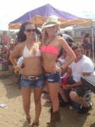 Short Shorts And A Big Hat