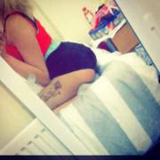 Kneeling On The Bed - Mirror Shot