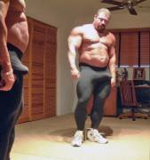 Dad Admiring The View