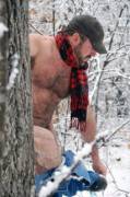 Whatever The Weather, Daddy Likes To Get Nekkid In The Outdoors
