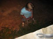 Caught Peeing Outside