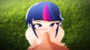 Twilight Sparkle Giving Blowjob [Animated] (Artist:fantasyblade)