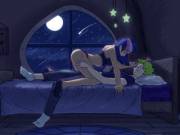 Twilight Sparkle And Spike (Artist: Beardmachine)