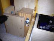 A Year Ago I Built My Own Bed Frame.  Today I Made Some Worthy Additions - Rope Loops.