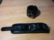 (Xpost From /R/Leathercraft) Made A Pair Of Leather Wristcuffs For A Friend