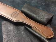 Getting A Judicial Strap Ready For A Deerskin Wrapped Handle. This Was A Lot More ...