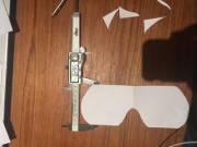 First Attempt At A Leather Blindfold