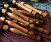 And On The Flogger Front... I've Been Busy. Granadillo And Black/Redwood Bison