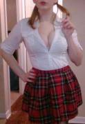 [Kik] Or [Snap] With This Busty Redhead Schoolgirl