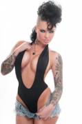 Christy Mack In A Sexy Body Suit
