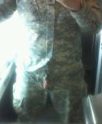 Barely Sticking Out Of My Uniform