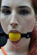Yellow Ball Gag [X-Post /R/Havoc_Bot]