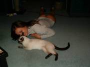 Playing With Her Pussy