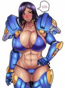 Pharah's Phenomenal Physique