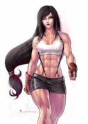 Tifa Lockhart By Soniamatas