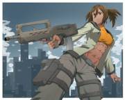 Dangerous Girl By Ebr-Kii