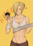 Showing Who The Top Fighter Is.