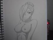 Winter Nude Bust By Xxsgtcampbell