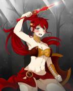 [Totallyiryanic] Pyrrha's New Armor Design
