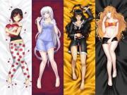 Rwby Dakimakura Covers, Reverse Side