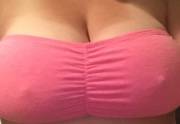 [F] My Boobs Are Way Too Big For This Strapless Bra..