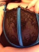 For My [F]Irst Raonsfw... Sheer Bra With A Peek Of Nipple Piercing :)