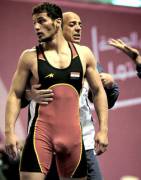 Is That A Cock Ring Under That Singlet?