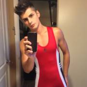 Hot Singlet Lad Off Instagram