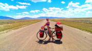 Rode Across The U.s. And Stripped Down In Wyoming.