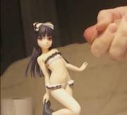 A Great Shot, Unfortunate That Most Of It Missed (Kuroneko Gif)