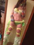 Green With A Pacifier