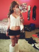 Selfie In Her Bedroom