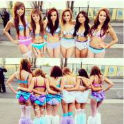 Front &Amp;Amp;Amp; Back Of Asians