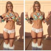 In Front Of The Garage