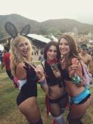 Throwing Up Some Peace Signs