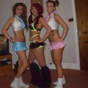 Three's Company With Hand On Hips