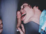 Clearly Enjoying Himself