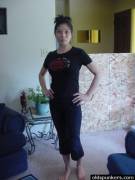 Before Getting Undressed. Cute Smile On This Asian Milf.