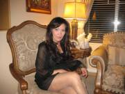 Sexy Asian Milf In Showing Pantyhose.