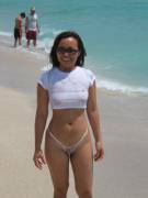 Check Out The Guy Staring At This Luscious Asian Milf.