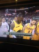 Lebron James Flash On Abc (Not My Imgur Link)