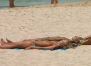 Two Blondes Topless In Mexico