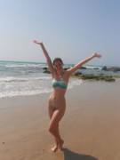 Bottoms Off Beach Babe