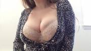 Classy Cardigan Cleavage [F] [X-Posted]